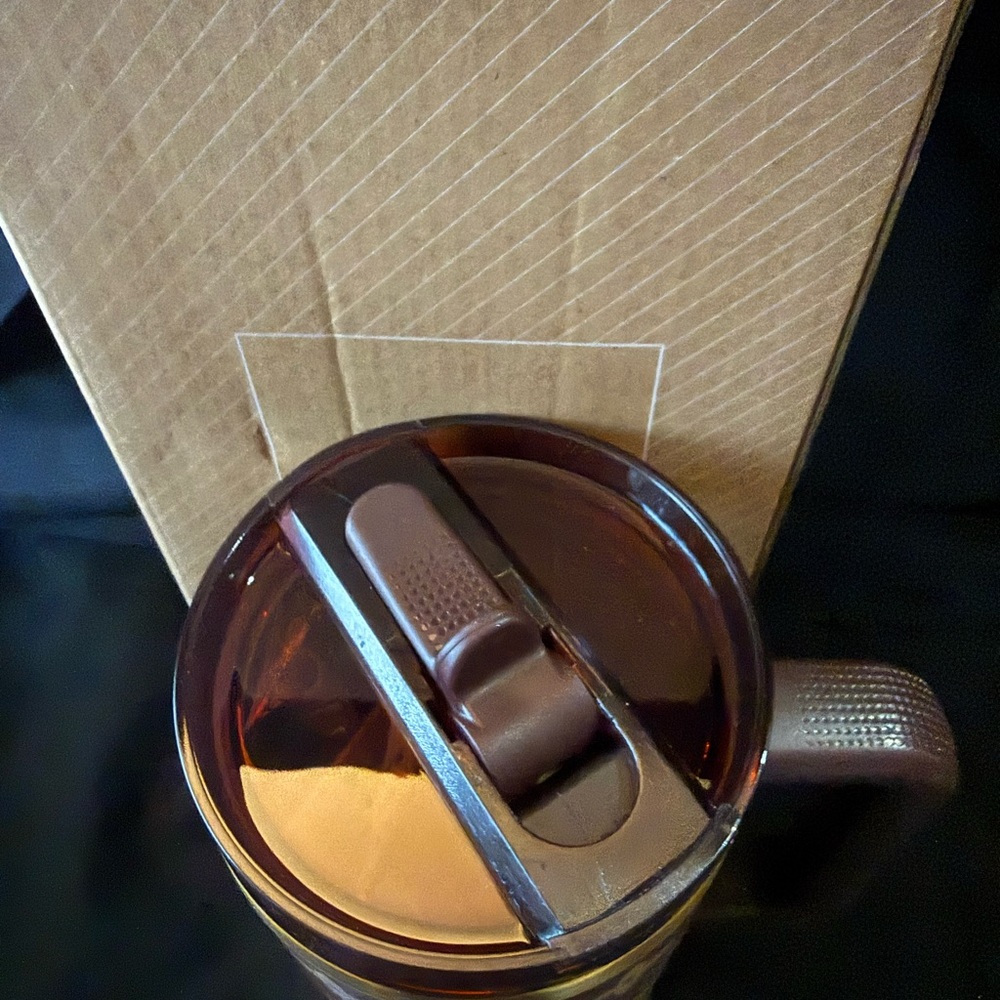 New 40oz Laser Engraved LV x Stanley Brown and Gold Travel Tumbler - Picture 5 of 6